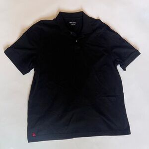 UNTUCKit Black Short-Sleeve Polo - Clean Classic